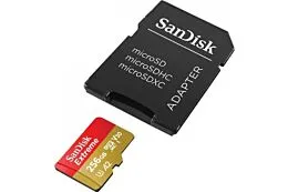 SanDisk 256GB microSD-hukommelseskort - Droner.dk