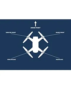 Arm til DJI Air 2s( Venstre Bag) - Droner.dk