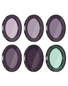 ND-filter sæt til Osmo Action 4 (6 pack) - Droner.dk